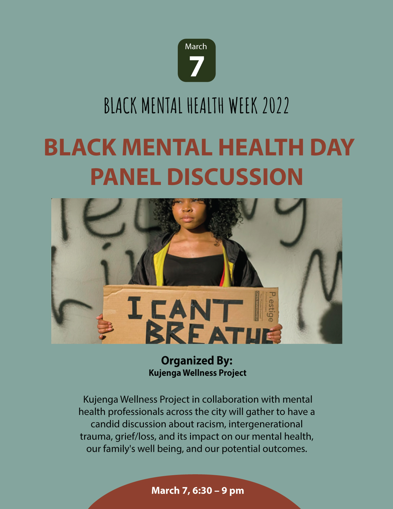 Black Mental Health Day Panel Discussion