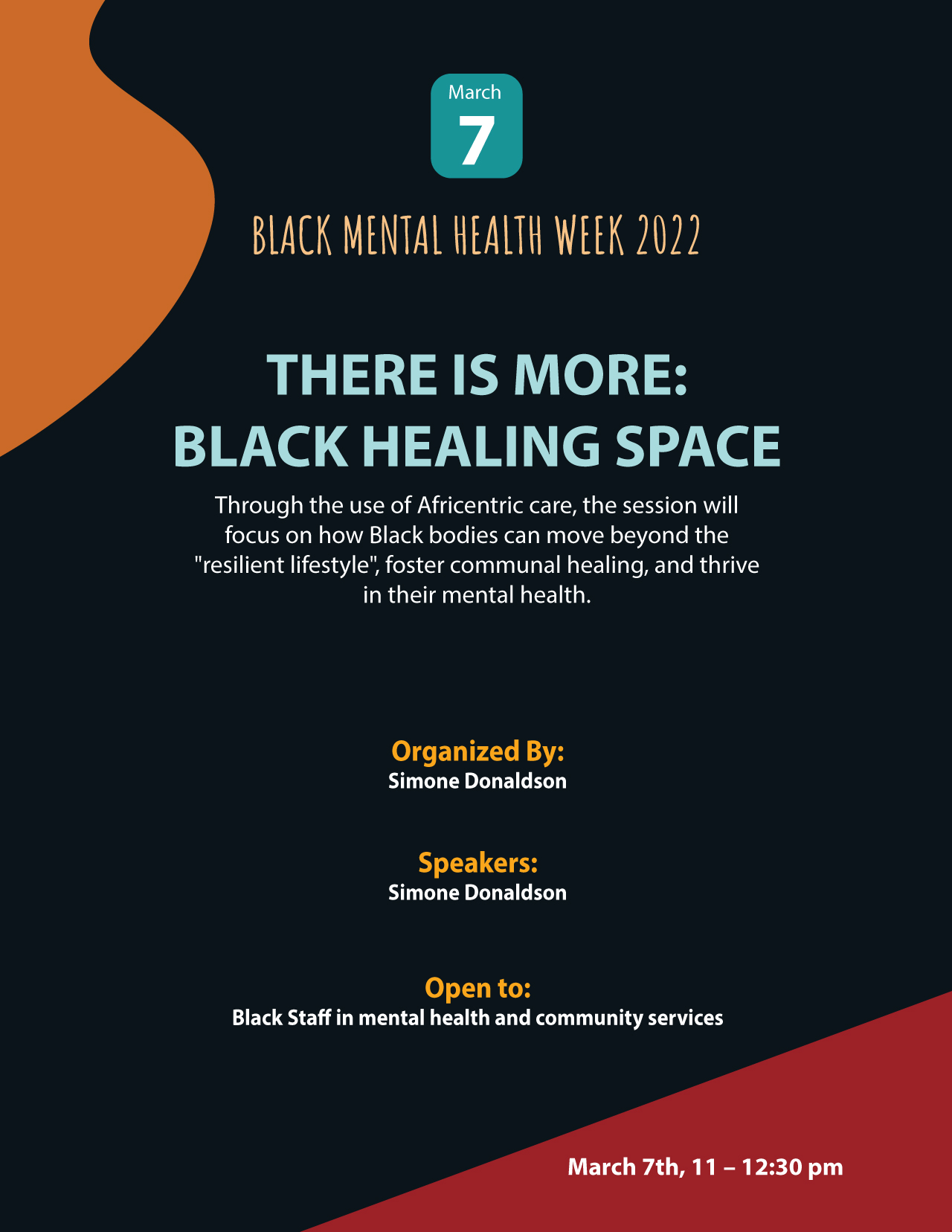 There Is More: Black Healing Space