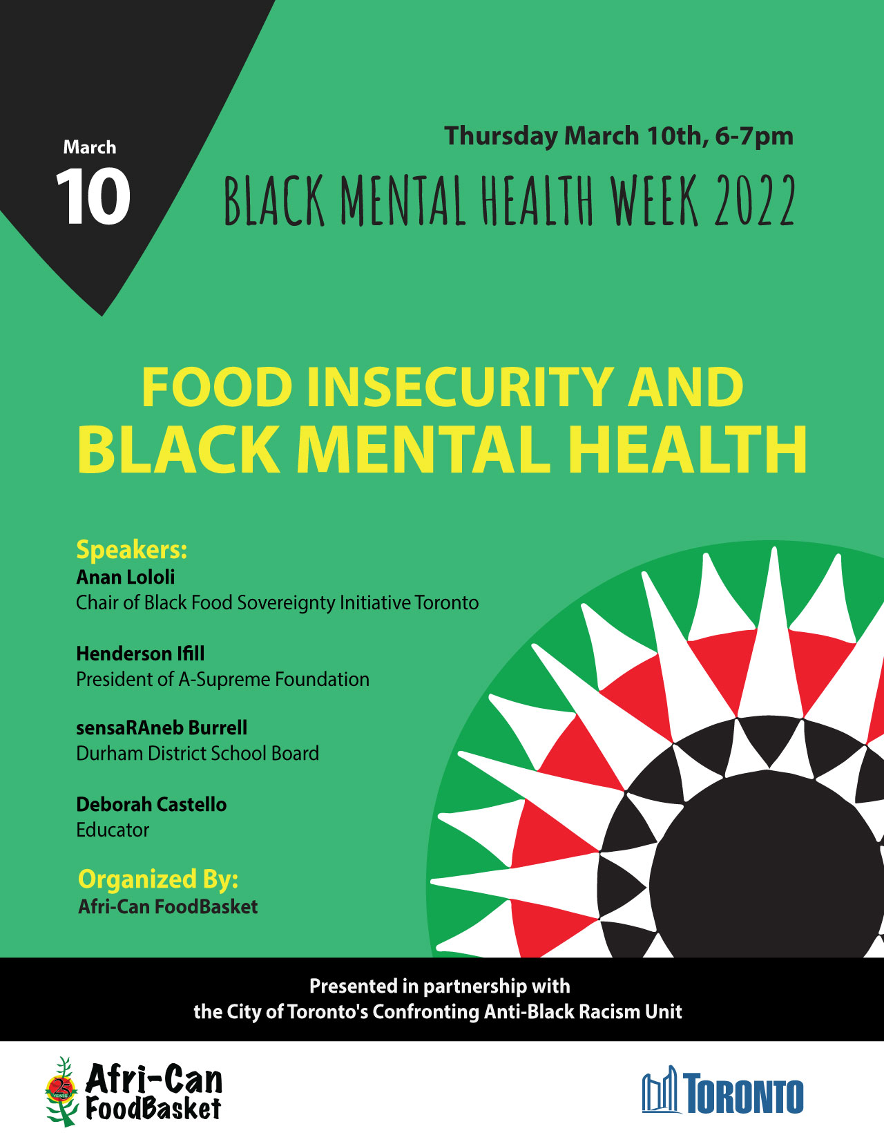 Food Insecurity & Black Mental Health