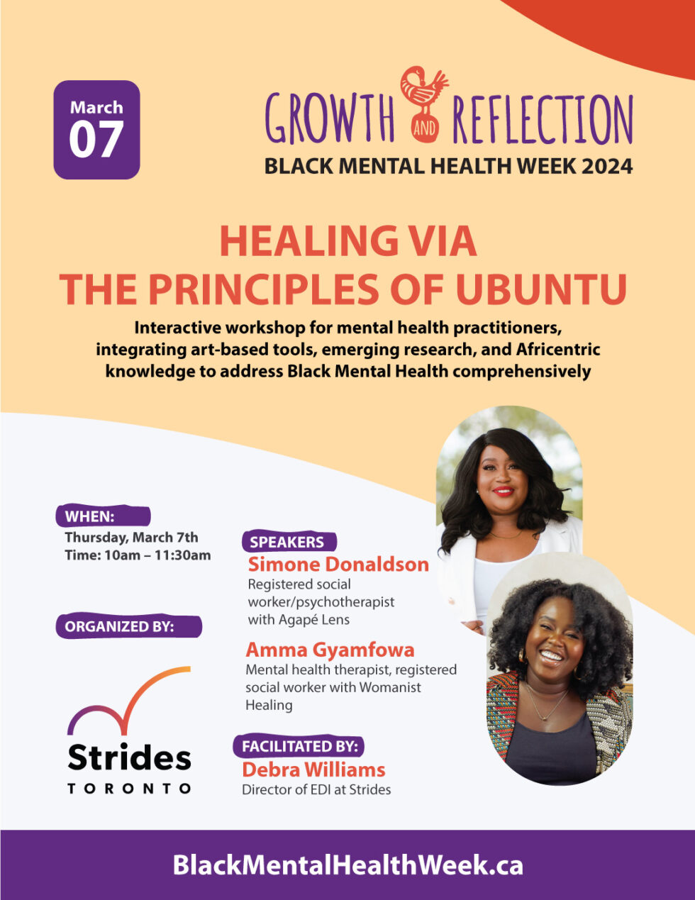 Healing via the principles of Ubuntu | Black Mental Health Week